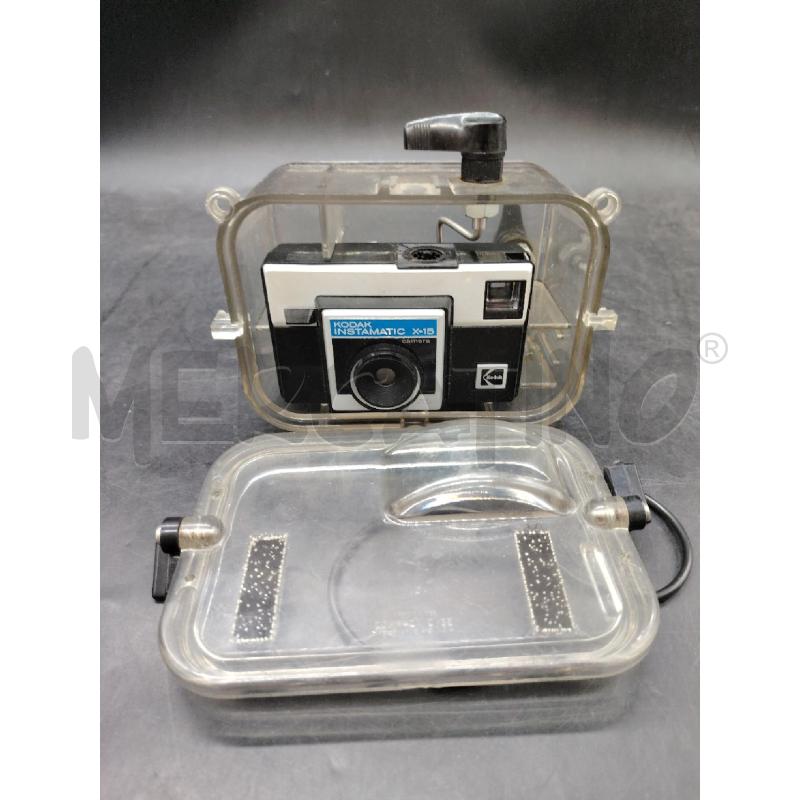 FOTOCAMERA KODAK INSTAMATIC X-15 + CASE SUB | Mercatino dell'Usato Roma eur 1
