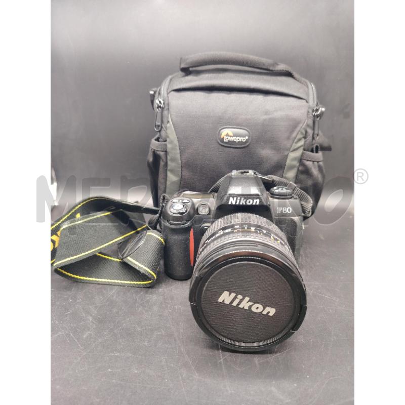 FOTOCAMERA NIKON F80 CON OBBIETTIVO | Mercatino dell'Usato Roma eur 1