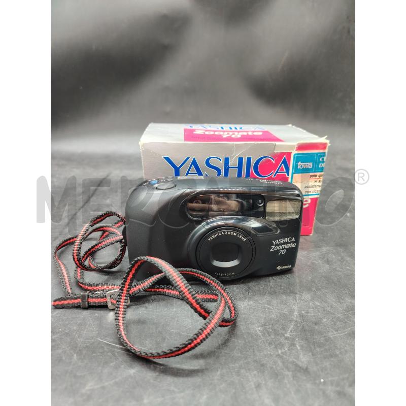 FOTOCAMERA YASHICA ZOOMATE 70 | Mercatino dell'Usato Roma eur 1