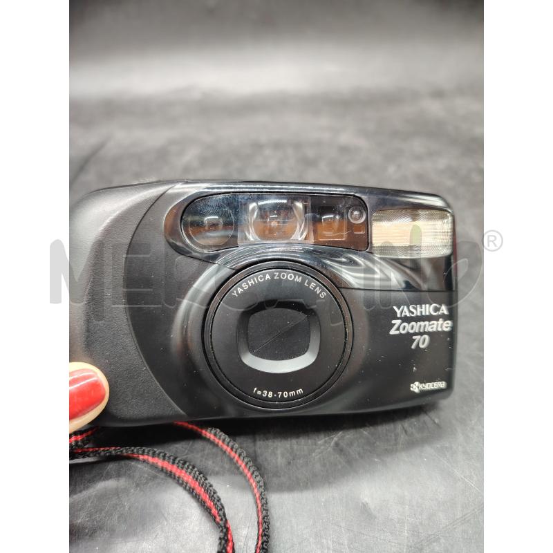 FOTOCAMERA YASHICA ZOOMATE 70 | Mercatino dell'Usato Roma eur 2