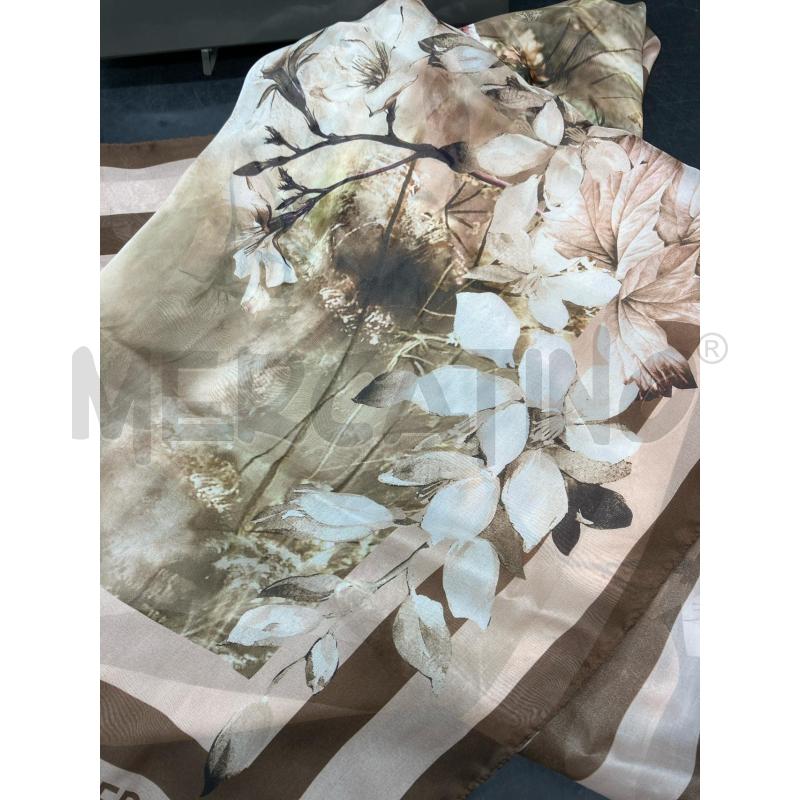 FOULARD ALBERTA FERRETTI MARR FIORI CARTELLINO | Mercatino dell'Usato Roma eur 3