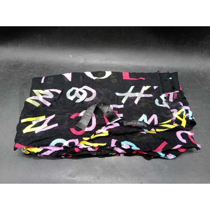 FOULARD ARMANI EXCHANGE NERO LETTERE | Mercatino dell'Usato Roma eur 1