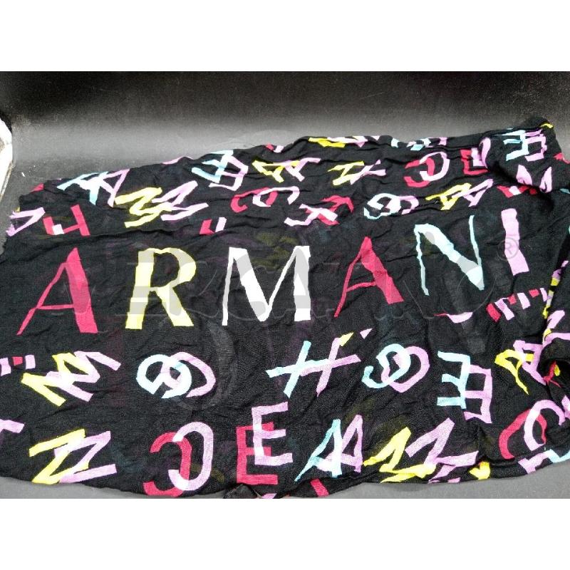 FOULARD ARMANI EXCHANGE NERO LETTERE | Mercatino dell'Usato Roma eur 3