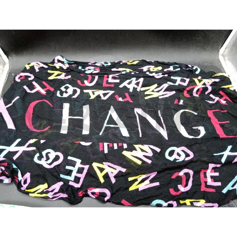 FOULARD ARMANI EXCHANGE NERO LETTERE | Mercatino dell'Usato Roma eur 4