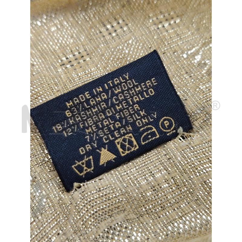 FOULARD BULGARI DORATO SERPENTE | Mercatino dell'Usato Roma eur 3