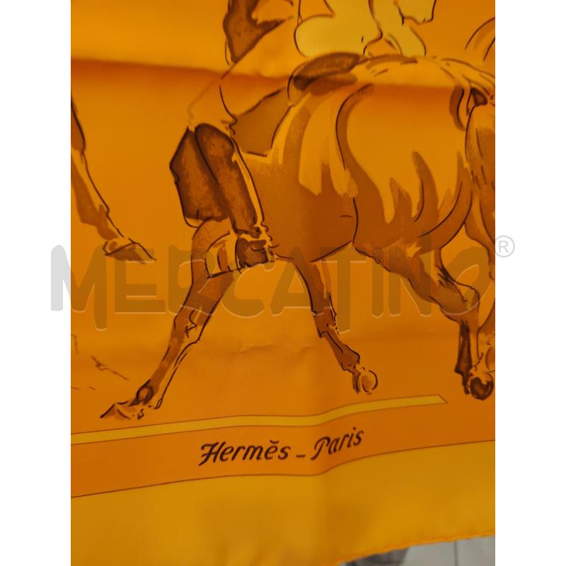FOULARD HERMES BALLET EQUESTRE ARA | Mercatino dell'Usato Roma eur 3