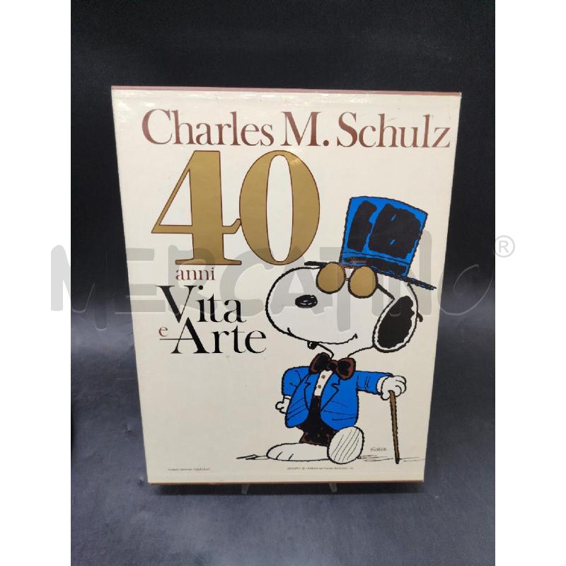 FUMETTO 40 ANNI VITA E ARTE CHARLES M. SCHULZ | Mercatino dell'Usato Roma eur 1