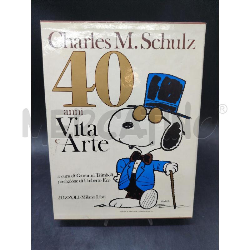 FUMETTO 40 ANNI VITA E ARTE CHARLES M. SCHULZ | Mercatino dell'Usato Roma eur 3