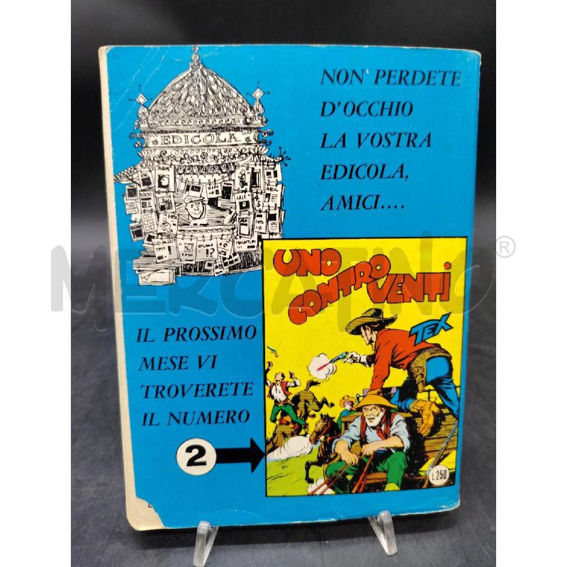 FUMETTO TEX N° 1 L.250 | Mercatino dell'Usato Roma eur 2