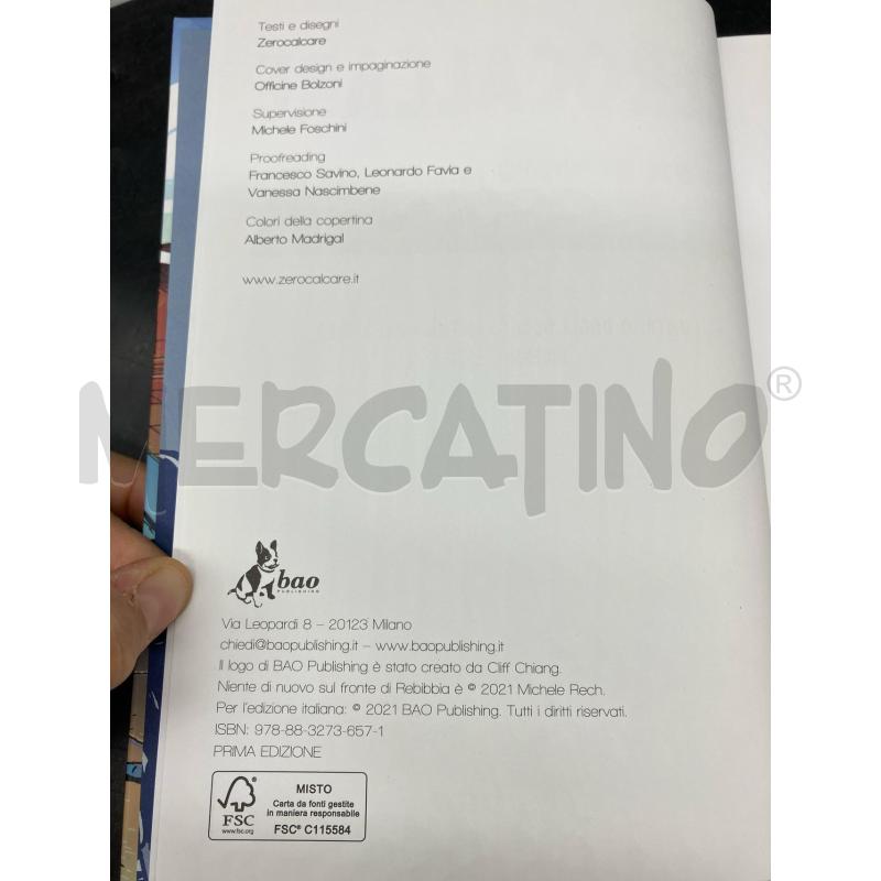 FUMETTO ZEROCALCARE NIENTE DI NUOVO SUL FRONTE REBIBBIA | Mercatino dell'Usato Roma eur 3