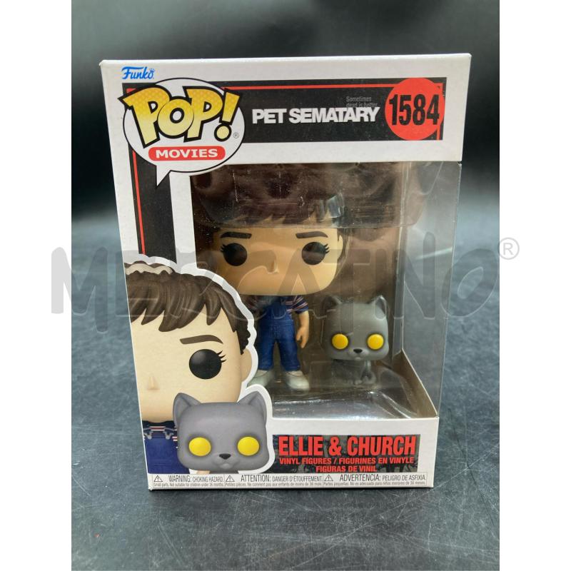 FUNKO POP ELLIE & CHURCH 1584 | Mercatino dell'Usato Roma eur 1