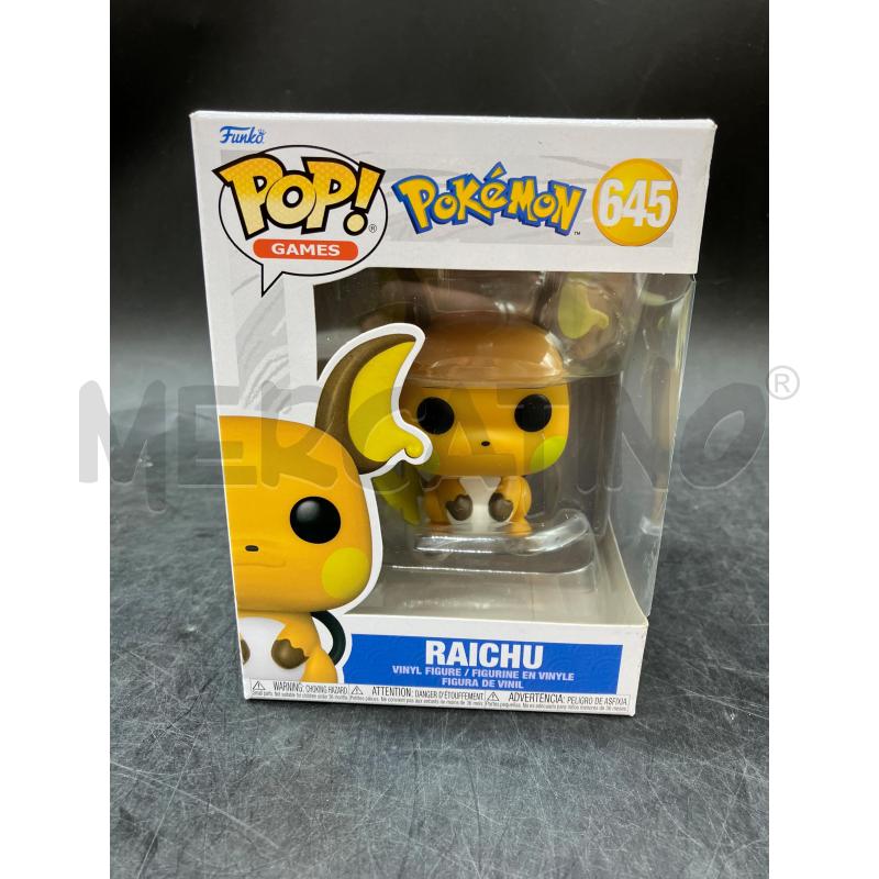 FUNKO POP RAICHU | Mercatino dell'Usato Roma eur 1