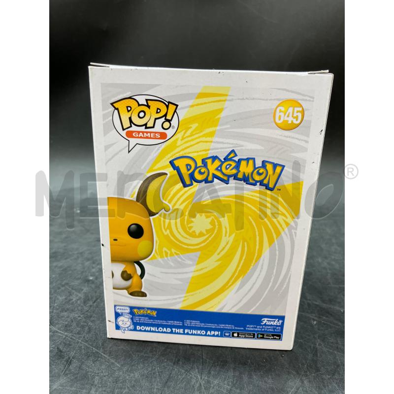 FUNKO POP RAICHU | Mercatino dell'Usato Roma eur 2