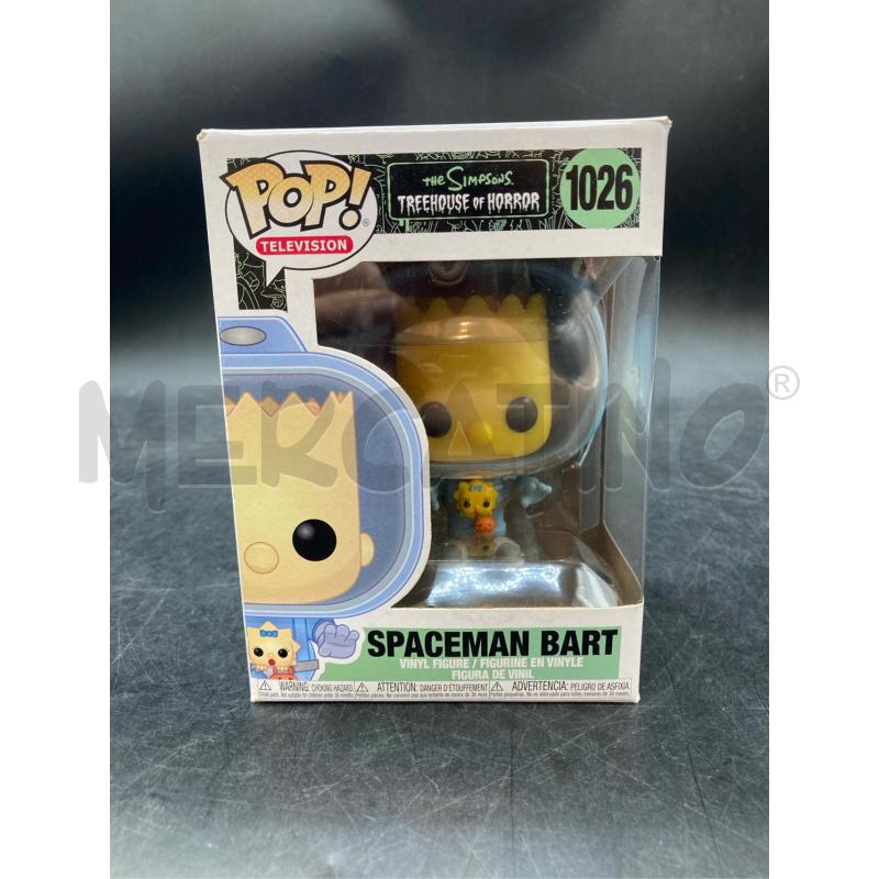 FUNKO POP SPACEMAN BART 1026 | Mercatino dell'Usato Roma eur 1