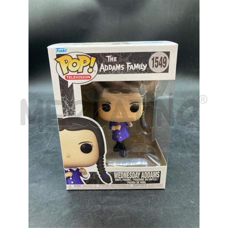 FUNKO POP THE ADDAMS FAMILY WEDNESDAY ADDAMS 1549 | Mercatino dell'Usato Roma eur 1
