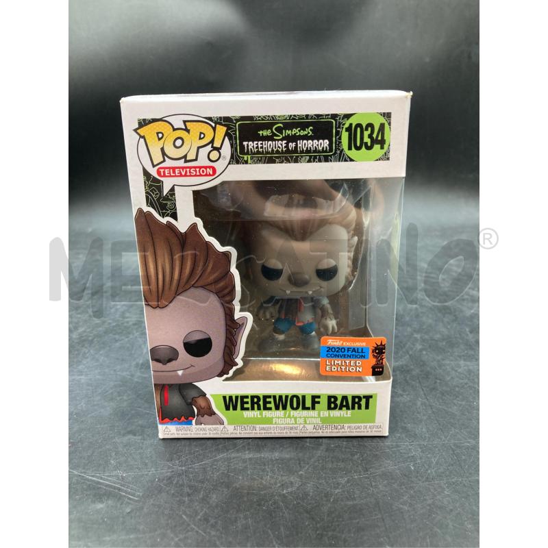 FUNKO POP WEREWOLF BART 1034 | Mercatino dell'Usato Roma eur 1