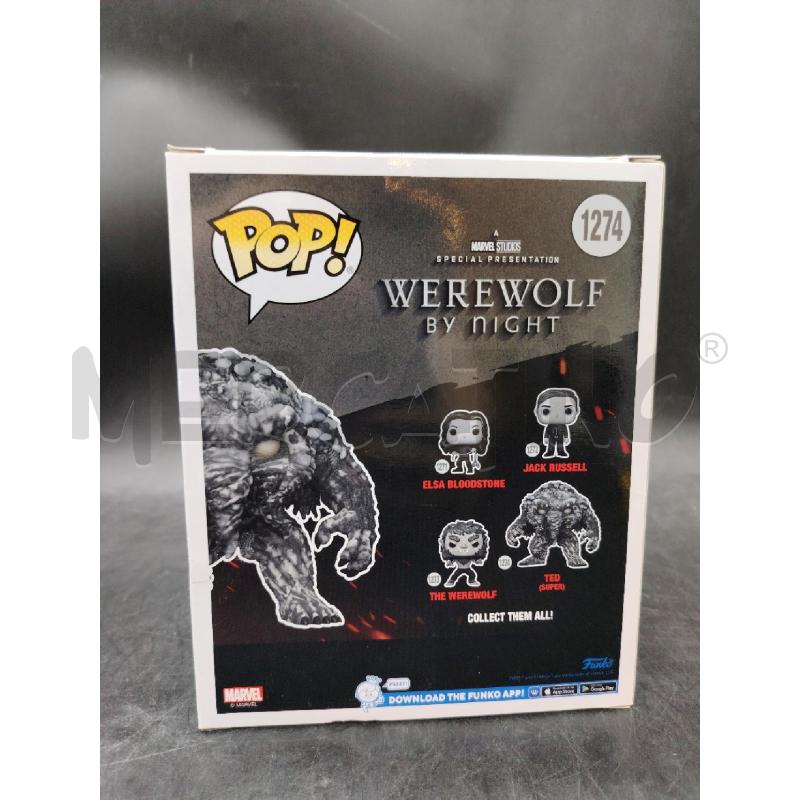 FUNKO POP WEREWOLF BY NIGHT TED 1274 | Mercatino dell'Usato Roma eur 2