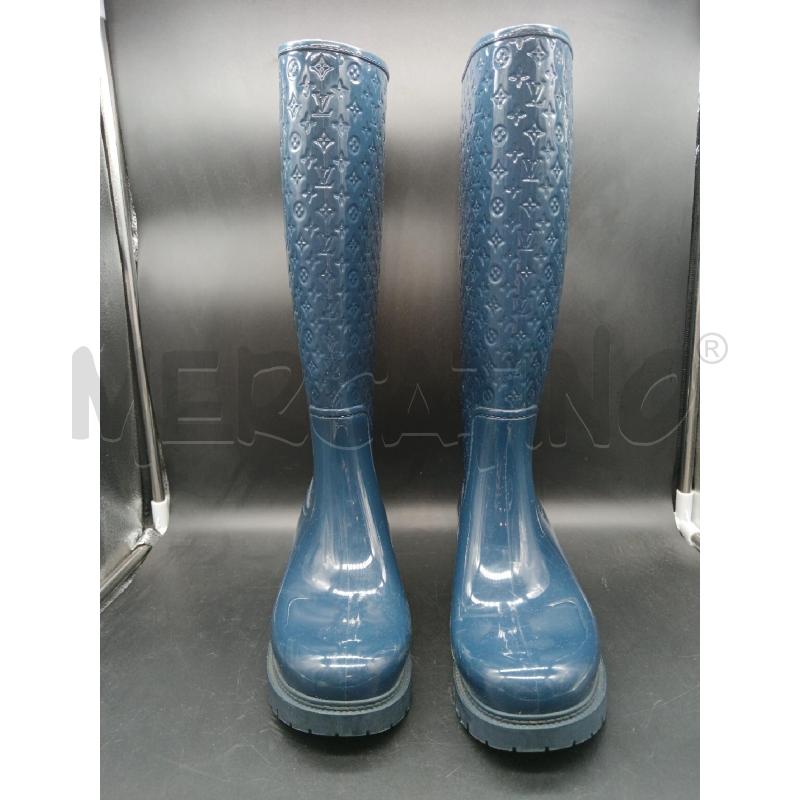 GALOSCE LOUIS VUITTON BLU VERNICE MONOGRAM  | Mercatino dell'Usato Roma eur 2