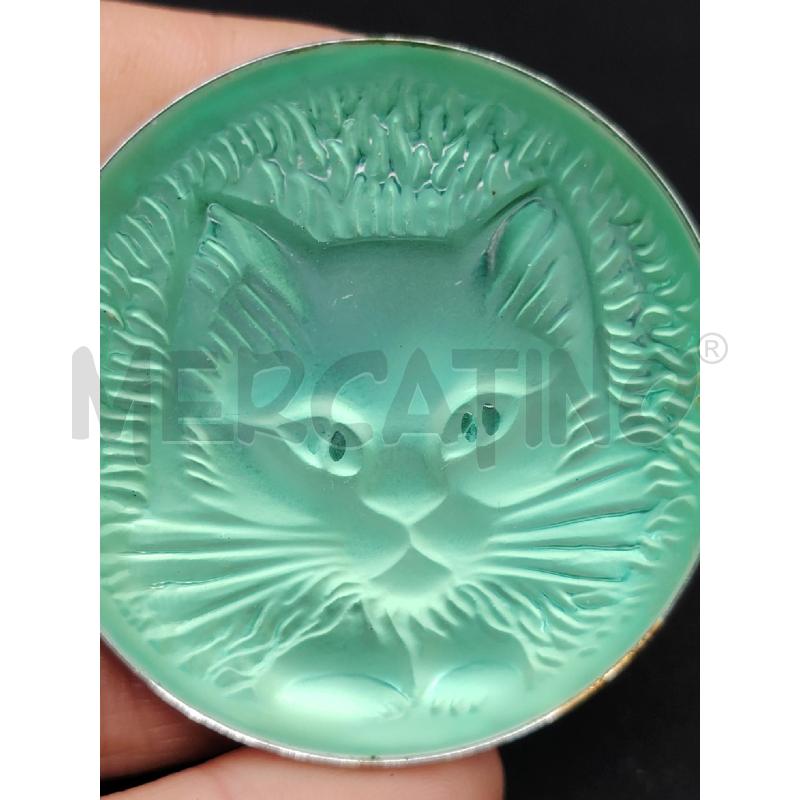  GATTO LALIQUE AZZ GHIACCIO | Mercatino dell'Usato Roma eur 2