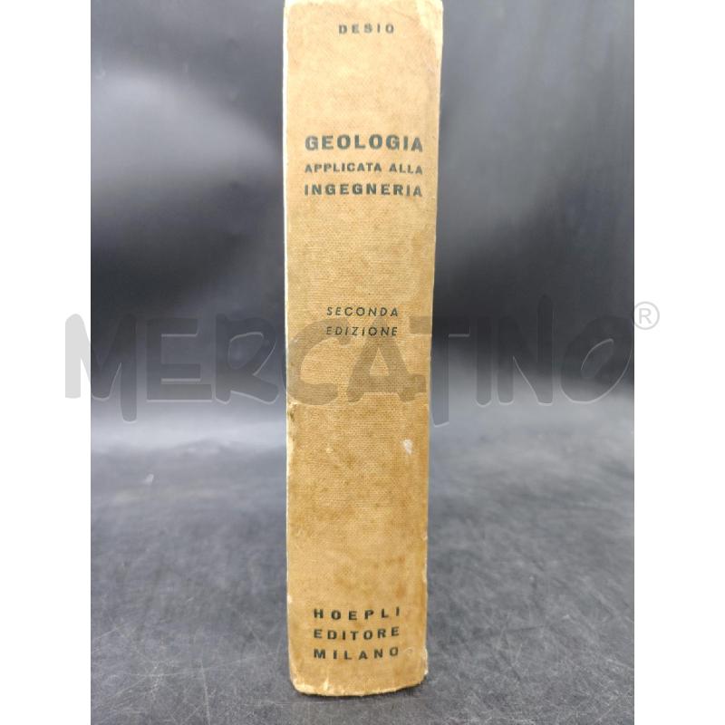 GEOLOGIA APPLICATA ALLA INGEGNERIA HOEPLI | Mercatino dell'Usato Roma eur 2