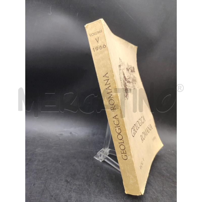 GEOLOGICA ROMANA VOL.V 1966 | Mercatino dell'Usato Roma eur 2