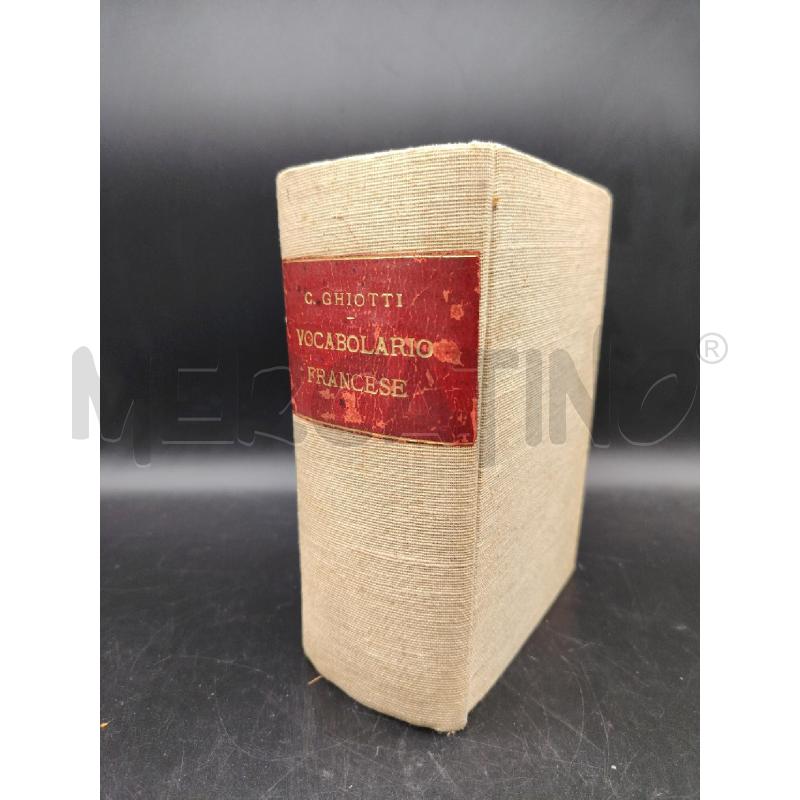 GHIOTTI VOCABOLARIO FRANCESE | Mercatino dell'Usato Roma eur 1