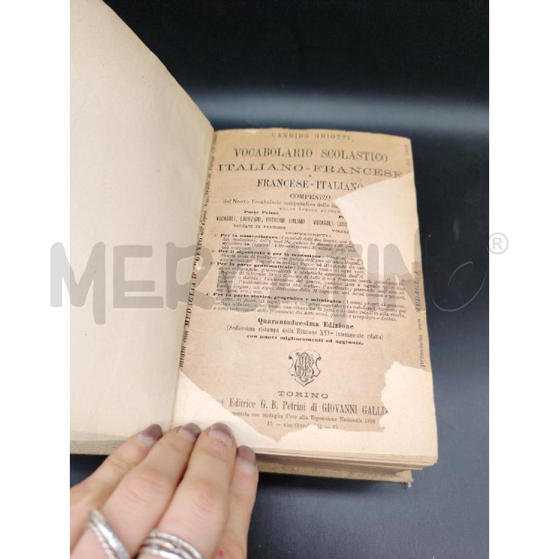 GHIOTTI VOCABOLARIO FRANCESE | Mercatino dell'Usato Roma eur 2