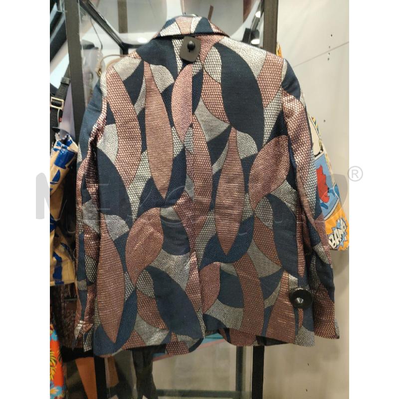 GIACCA D 24.25 BLU RS ARG METALLIZZ | Mercatino dell'Usato Roma eur 3