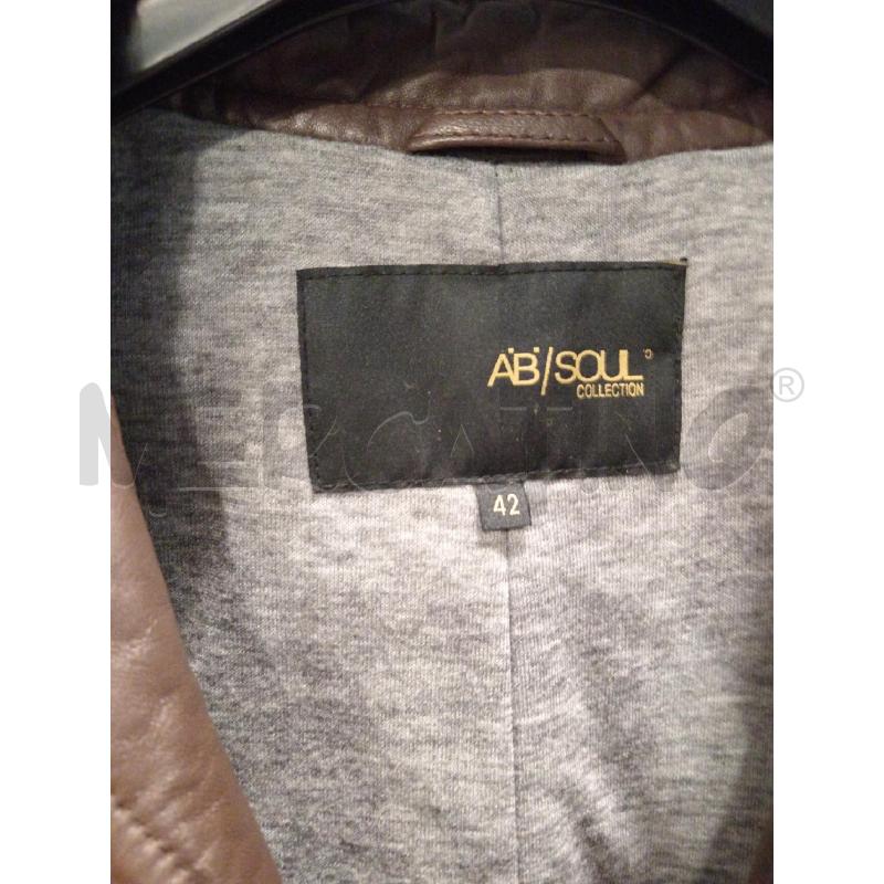 GIACCA D ABSOUL MARR PELLE TASCHE | Mercatino dell'Usato Roma eur 2