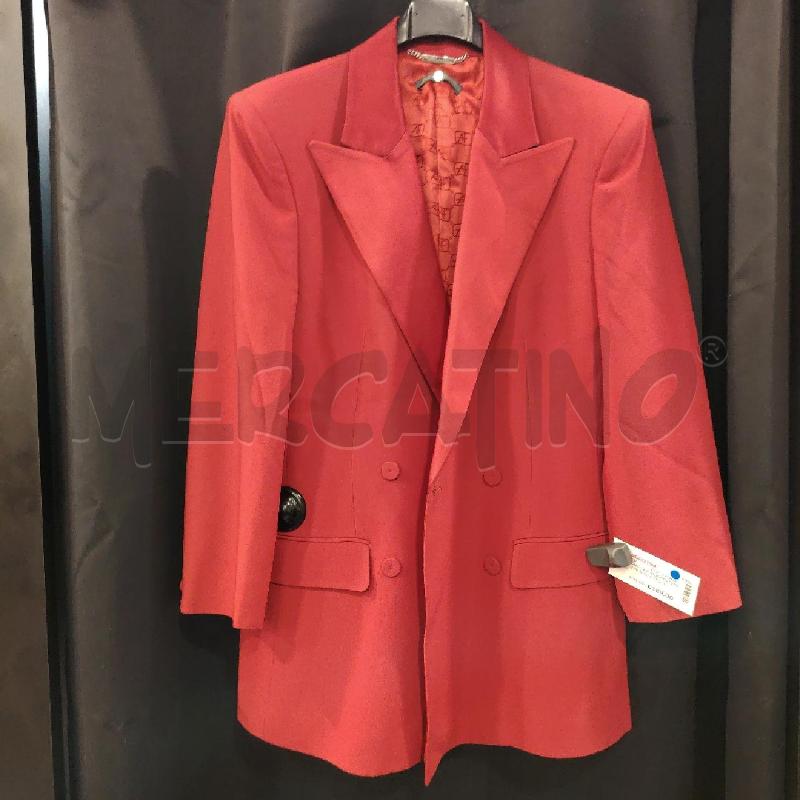 GIACCA D ALBERTA FERRETTI ROSSO FRAGOLA | Mercatino dell'Usato Roma eur 1