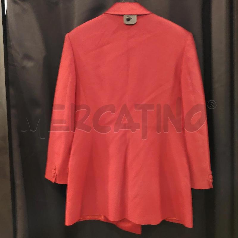 GIACCA D ALBERTA FERRETTI ROSSO FRAGOLA | Mercatino dell'Usato Roma eur 3