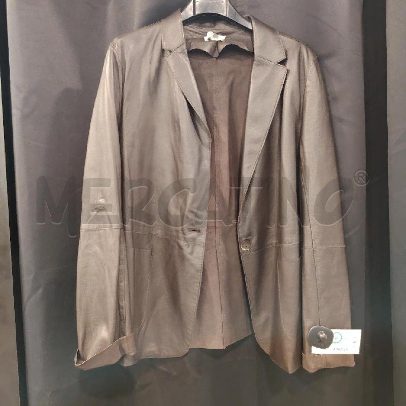 GIACCA D ANTONELLI FIRENZE PELLE MARRONE | Mercatino dell'Usato Roma eur 1