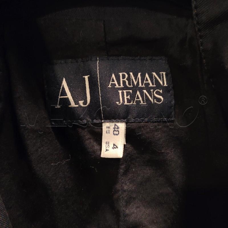 GIACCA D ARMANI JEANS BLU BOTT ARG  | Mercatino dell'Usato Roma eur 3