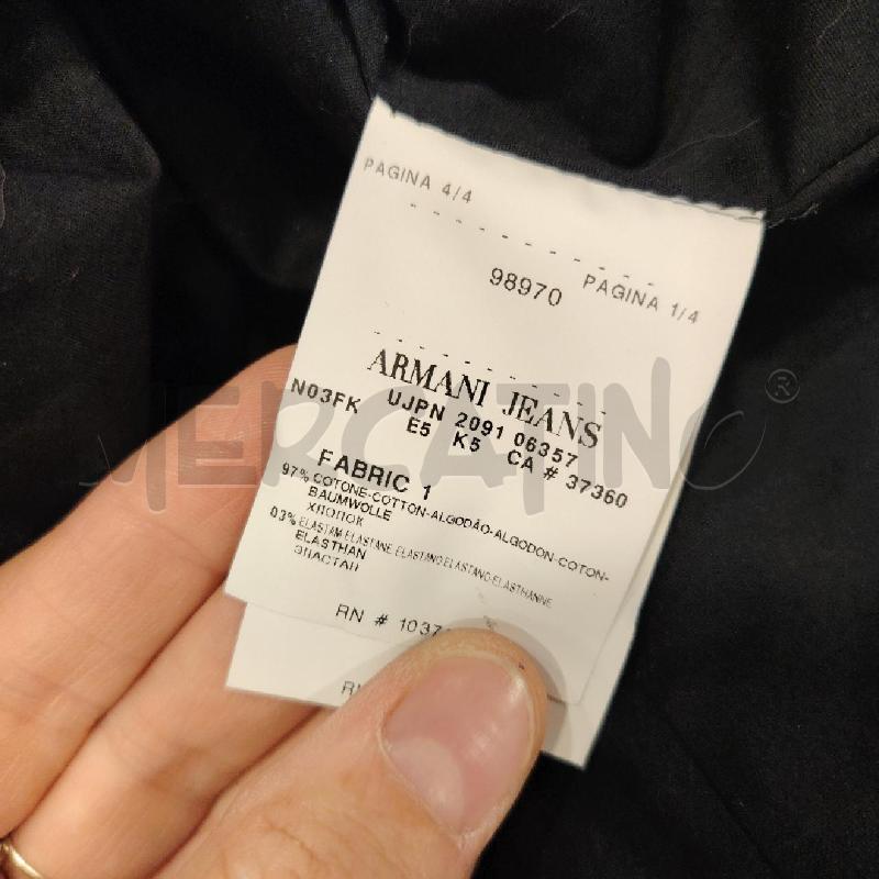 GIACCA D ARMANI JEANS BLU BOTT ARG  | Mercatino dell'Usato Roma eur 5