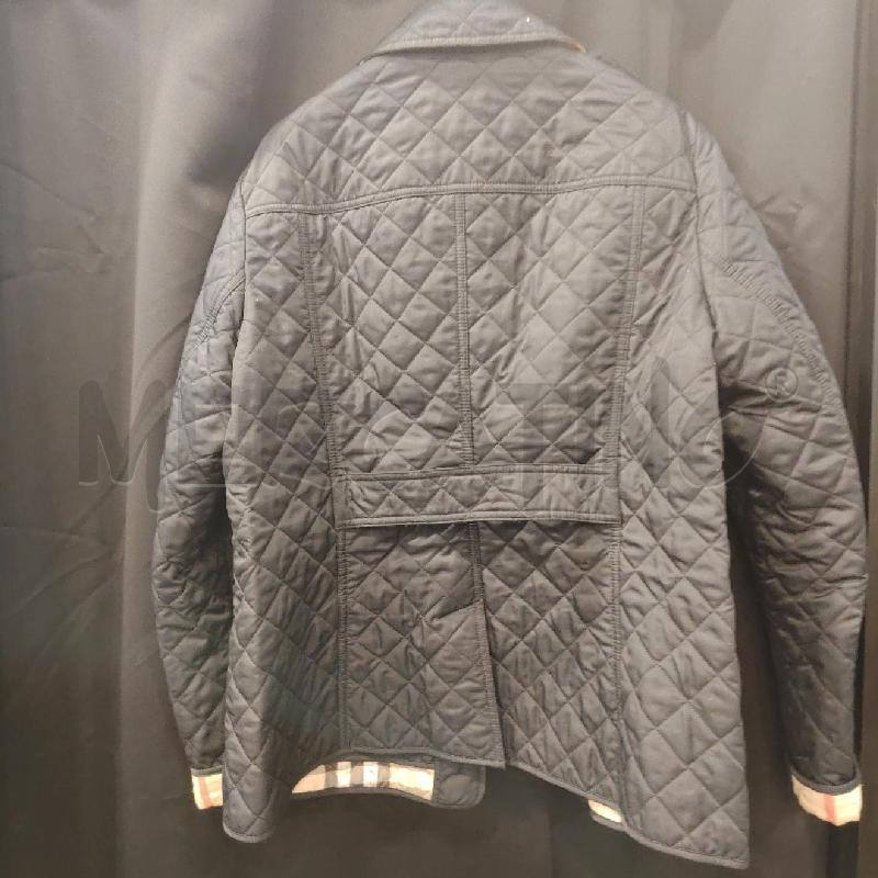 GIACCA D BURBERRY BLU TRAMPUNTATO INT TARTAN | Mercatino dell'Usato Roma eur 3