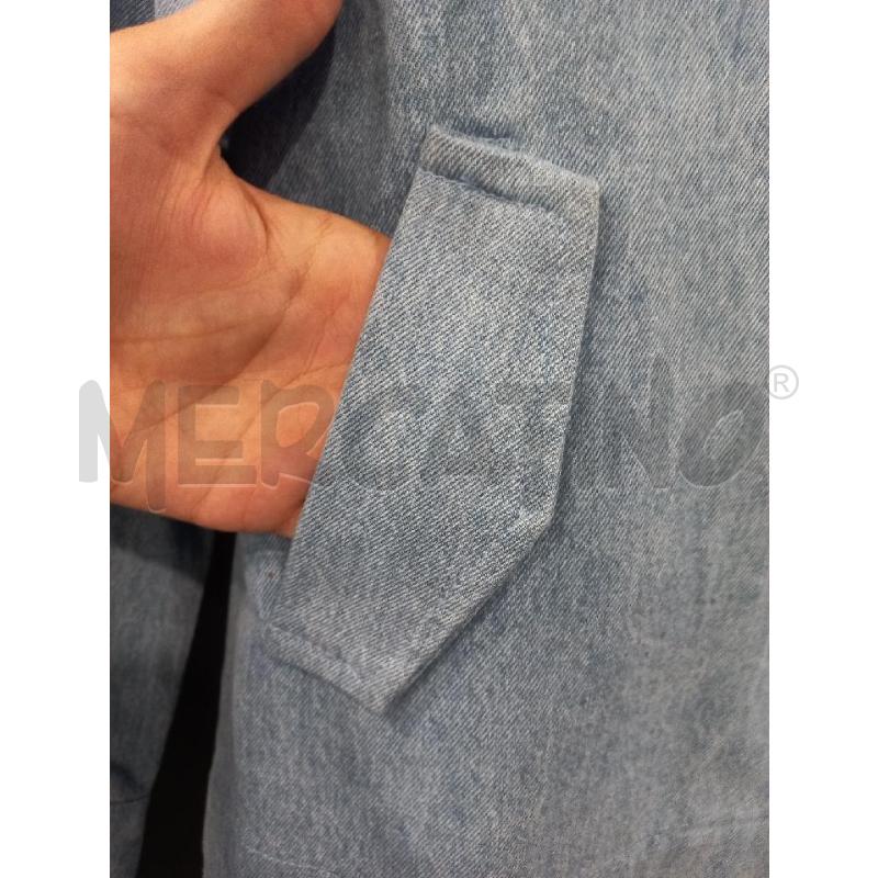 GIACCA D DAPHNEA DENIM COLLETTO  | Mercatino dell'Usato Roma eur 3