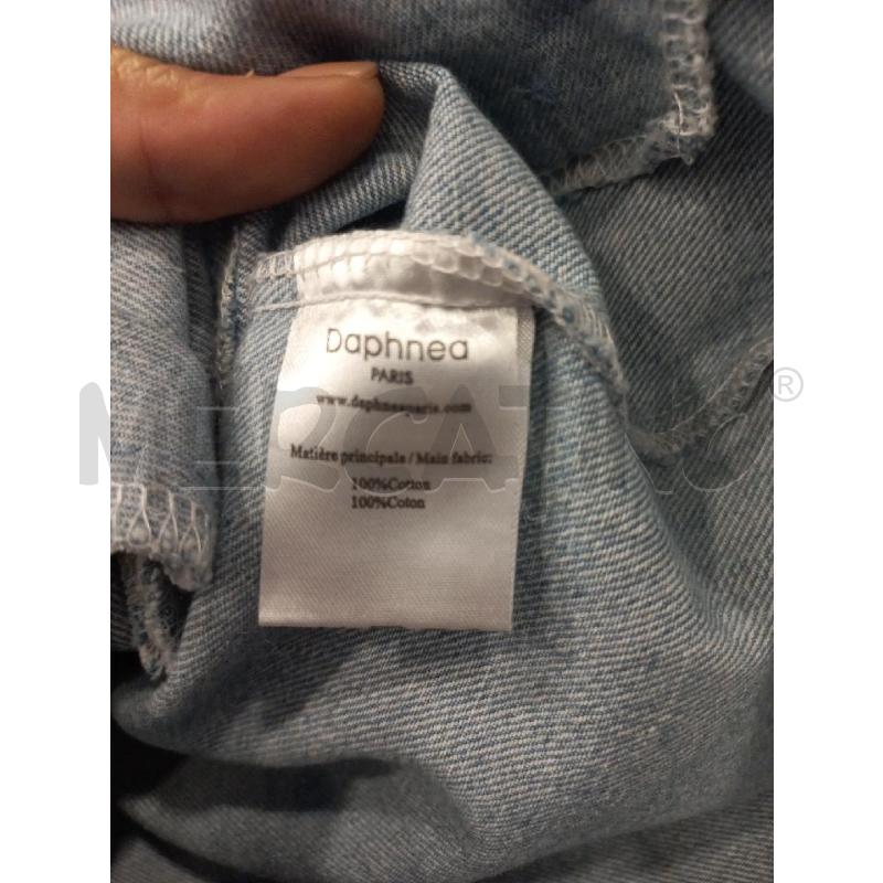 GIACCA D DAPHNEA DENIM COLLETTO  | Mercatino dell'Usato Roma eur 4