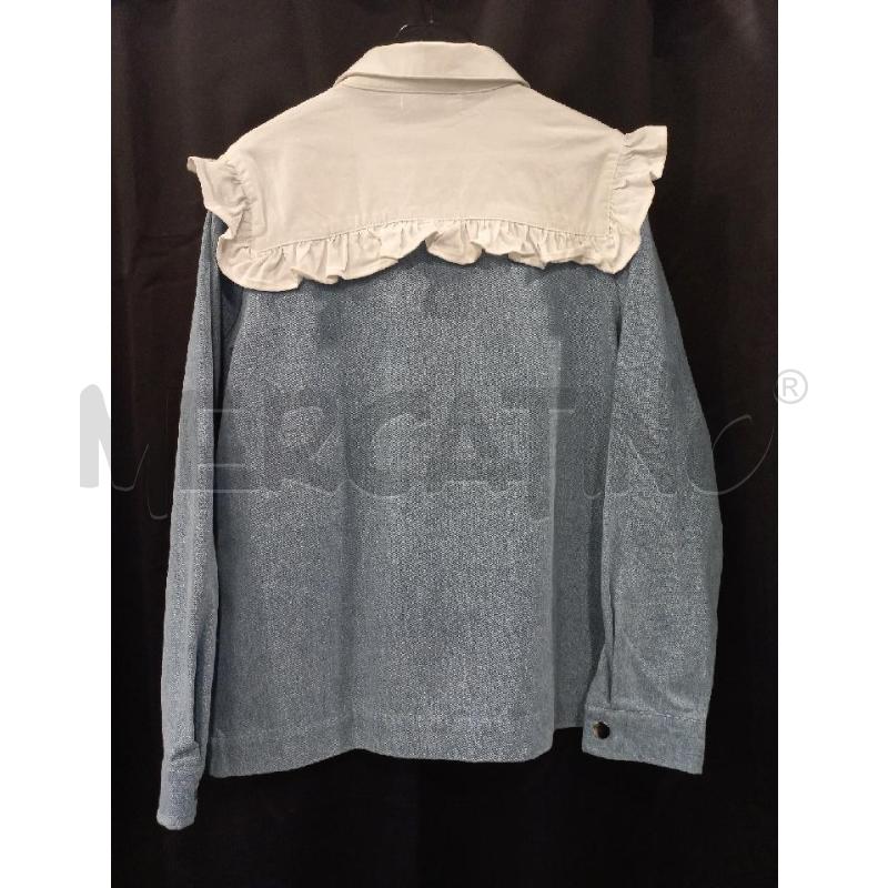 GIACCA D DAPHNEA DENIM COLLETTO  | Mercatino dell'Usato Roma eur 5