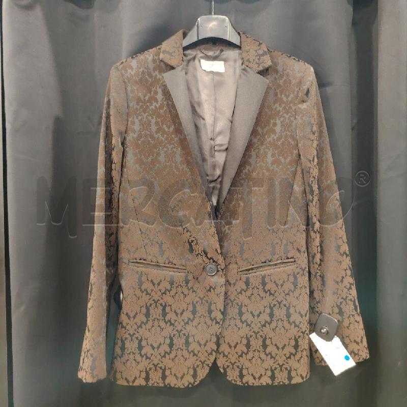 GIACCA D KILTIE MARRONE RICAMO  | Mercatino dell'Usato Roma eur 1