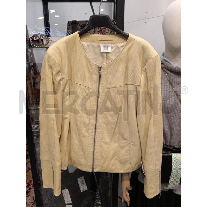 GIACCA D MADELEINE PELLE GIA SPALLINE IMBOTTITE | Mercatino dell'Usato Roma eur 1