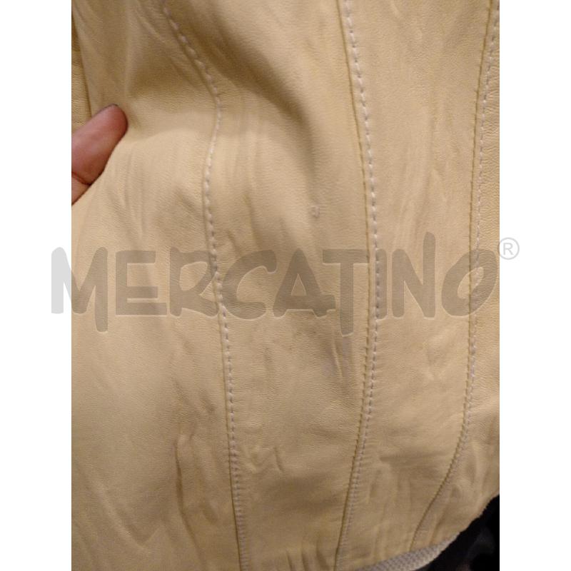 GIACCA D MADELEINE PELLE GIA SPALLINE IMBOTTITE | Mercatino dell'Usato Roma eur 3