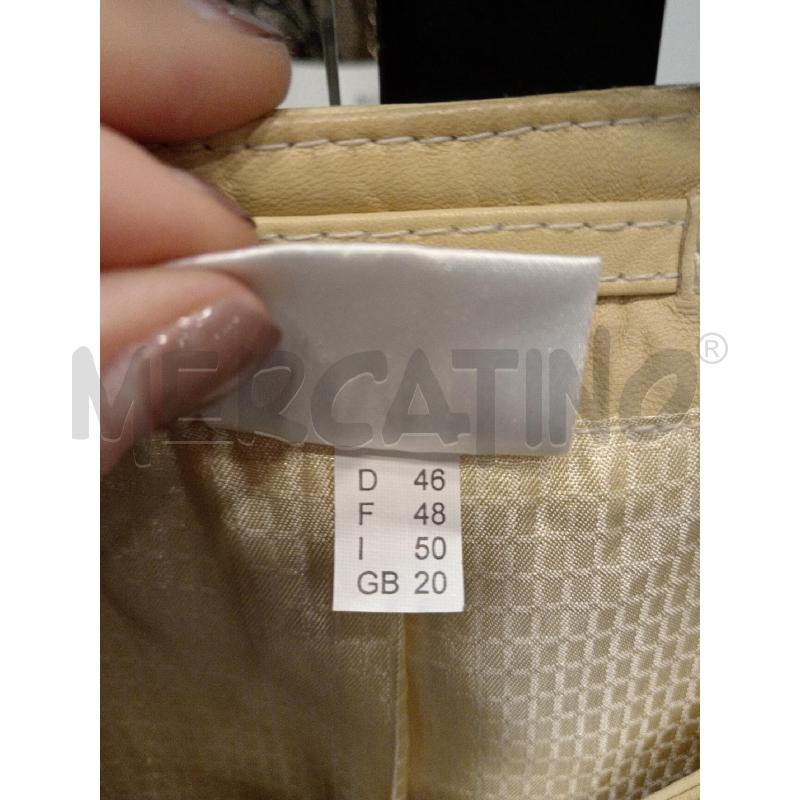 GIACCA D MADELEINE PELLE GIA SPALLINE IMBOTTITE | Mercatino dell'Usato Roma eur 4