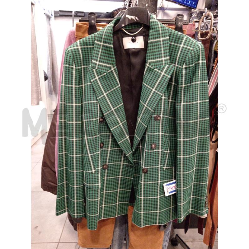 GIACCA D MARELLA VE QUADRETT BIA NE  | Mercatino dell'Usato Roma eur 1