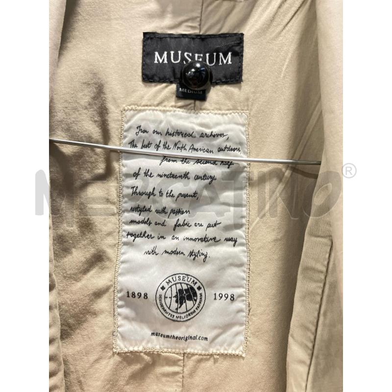 GIACCA D MUSEUM BEIGE | Mercatino dell'Usato Roma eur 2