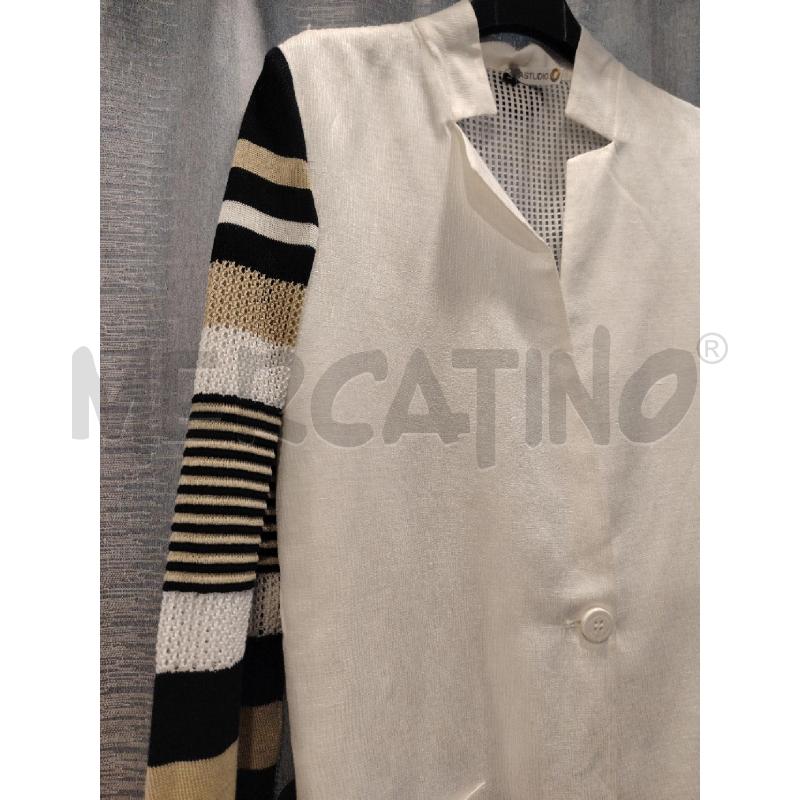 GIACCA D PIANURASTUDIO COTONE BIA TRAFORATA | Mercatino dell'Usato Roma eur 2