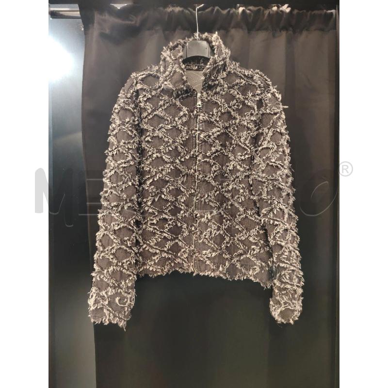 GIACCA D QBRICK GRI FILETTI BIA | Mercatino dell'Usato Roma eur 1