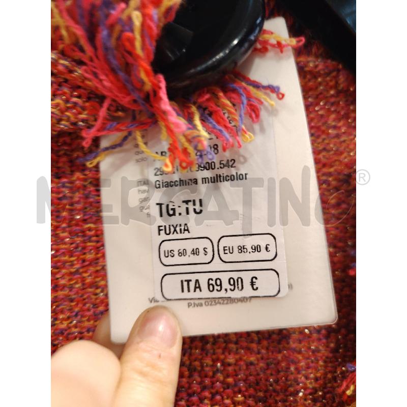 GIACCA D SUSY MIX FUCSIA FIAMMAT CARTELL | Mercatino dell'Usato Roma eur 2
