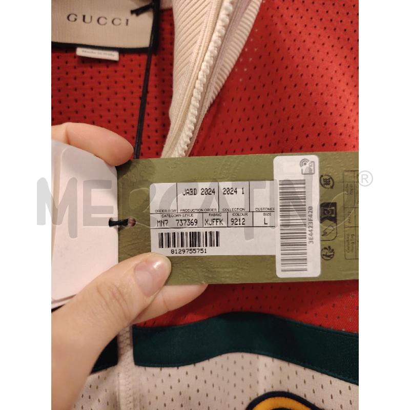 GIACCA GUCCI ETICHETTA TRAFORATA RSS BE VER INTERLOCKING | Mercatino dell'Usato Roma eur 2