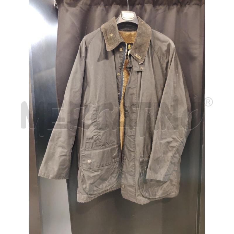 GIACCA U BARBOUR VERDE + GILET PELO | Mercatino dell'Usato Roma eur 1