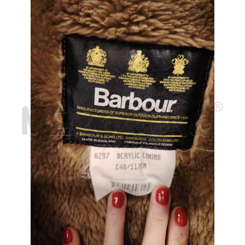 GIACCA U BARBOUR VERDE + GILET PELO | Mercatino dell'Usato Roma eur 3